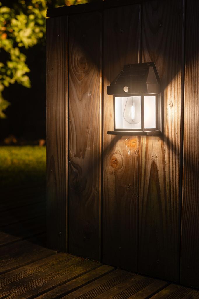 Applique murale solaire - GALIX - G2601 - Détecteur de présence - 36 Lumens