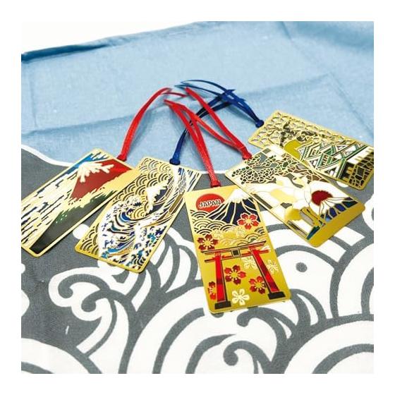 Stained Glass Style Bookmark, Book, Beautiful, Wave Back, Metal Frame, Epoxy Resin, Transparent, Elegant, Luxurious, Adds Elegance to Reading Time,
