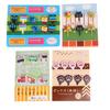 6/8/10Pcs Animal Vehicle Fruit Fork Mini Cartoon Children Snack Cake Dessert Pick Toothpick Bento Lunches Party Decoration