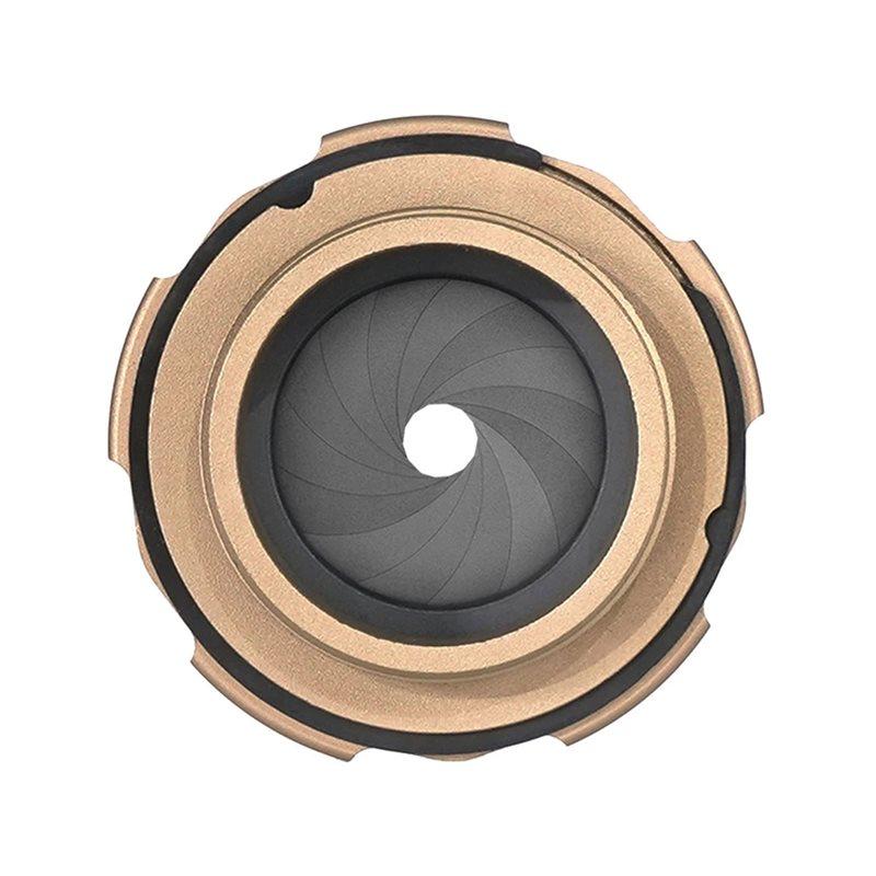 Adjustable 1-23Mm Diaphragm Light Shield Aluminum Metal Protection Lens Cover Cap For Night Vision NVG PVS14
