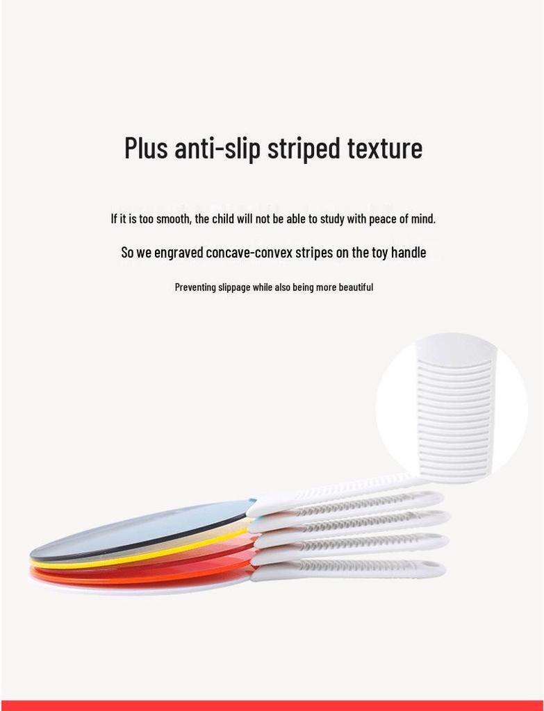 Translucent Primary Colors Filter Plate Toy for Early Education and Science Experiments