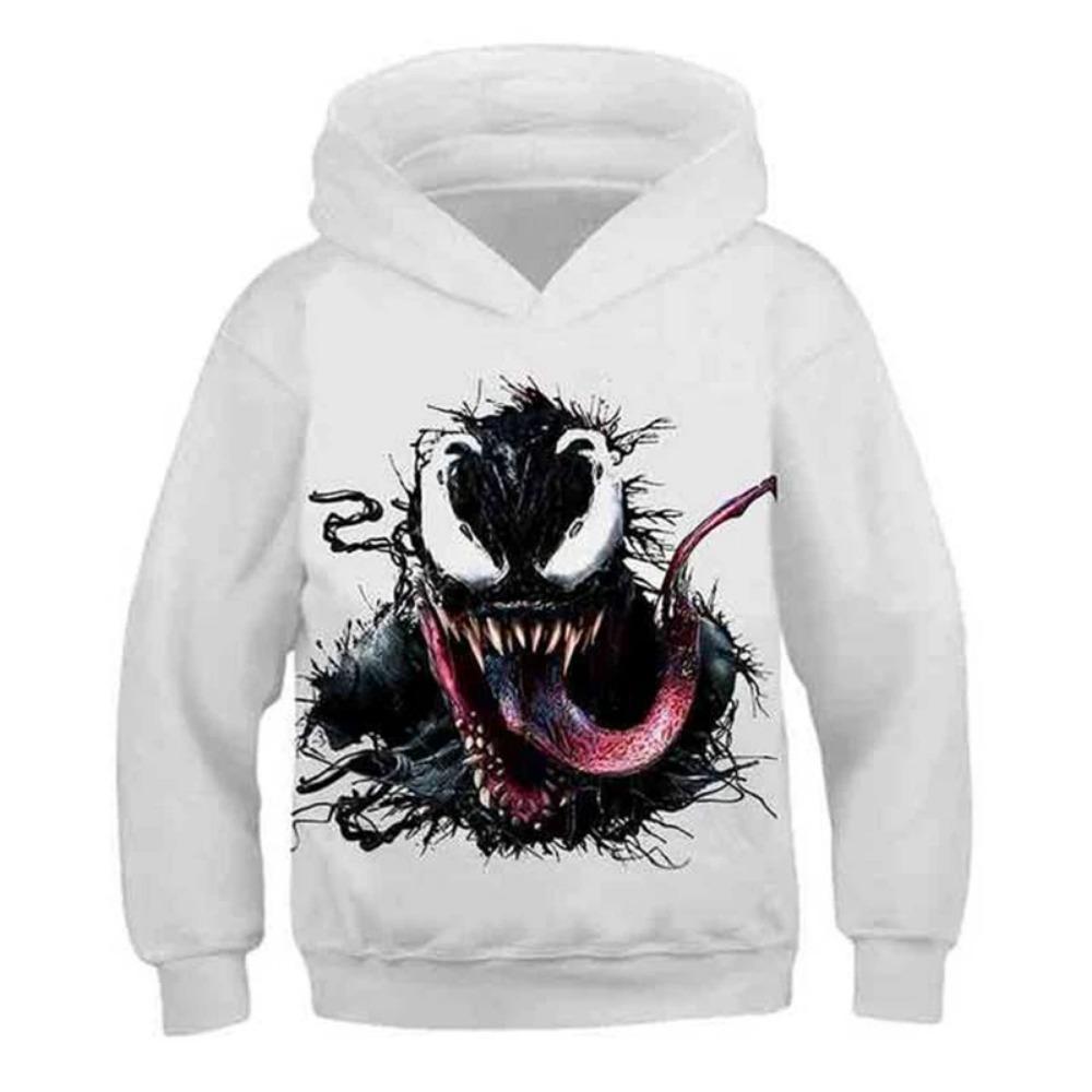 Boys Spring Marvel Hoodie Avengers Spider-Man 3D Print Baby Boy Clothes Breathable Kids Sportswear Hooded