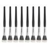 8Pcs Makeup Brush Set Soft Bristles Flat Top Stippling Brush Cosmetic Brush Set for Blush Foundation