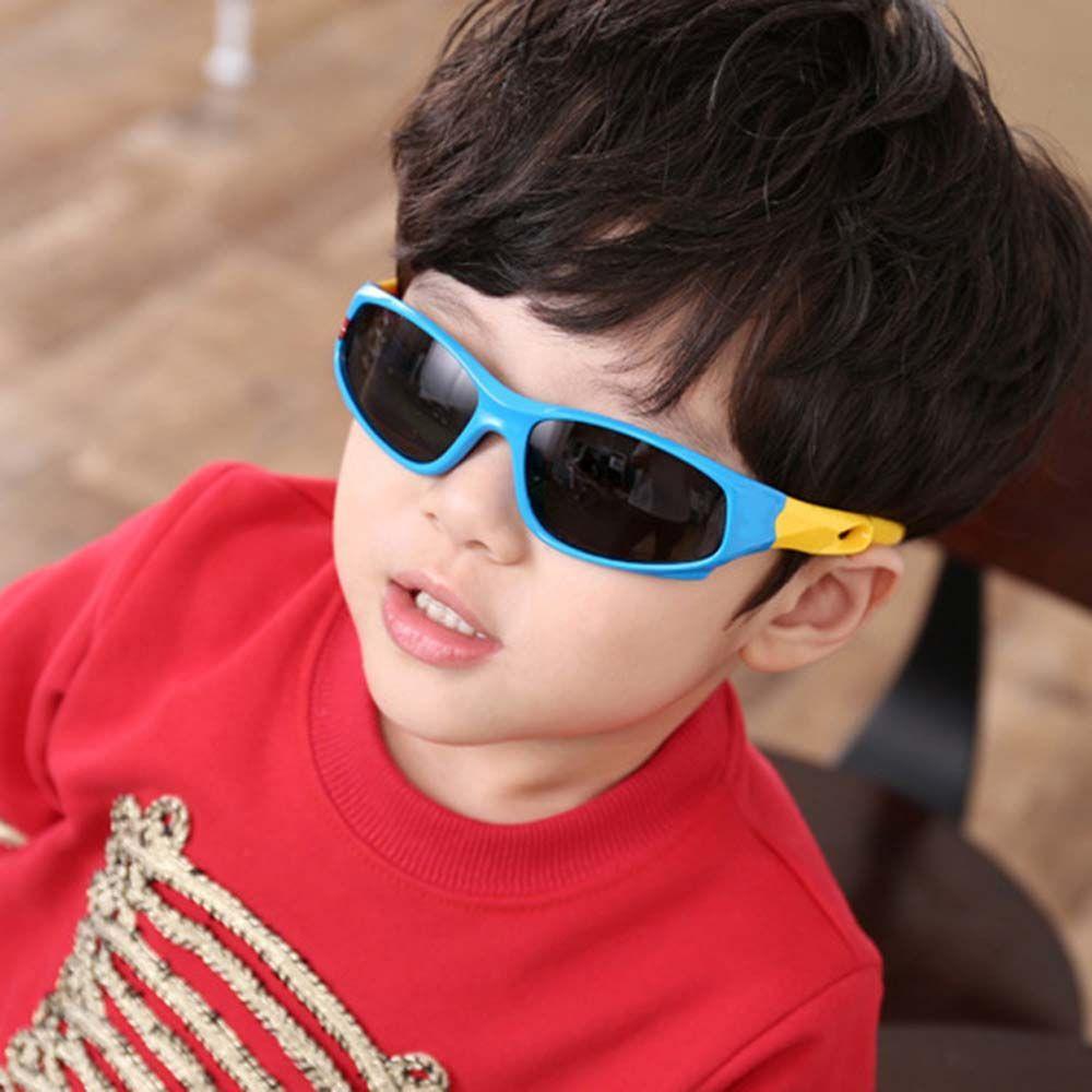 Adorable Super Light Summer Beach  Colorful Children Sunglasses Outdoor Eyewear Sports Goggle  Sunglasses