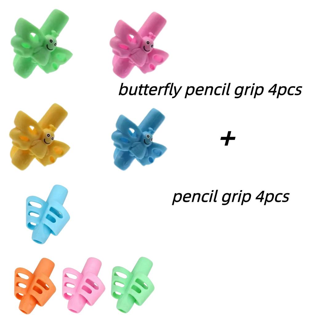 1/3 buc. Suport pentru creion pentru copii, pentru copii, pentru practica de învățare, stilou din silicon, dispozitiv de corectare a posturii pentru studenți.