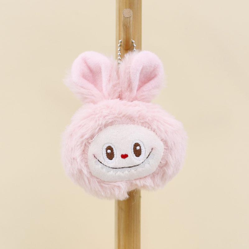 Plush Adorable Bunny Keychain Super Soft Short Plush Stuffed Toy Animal
