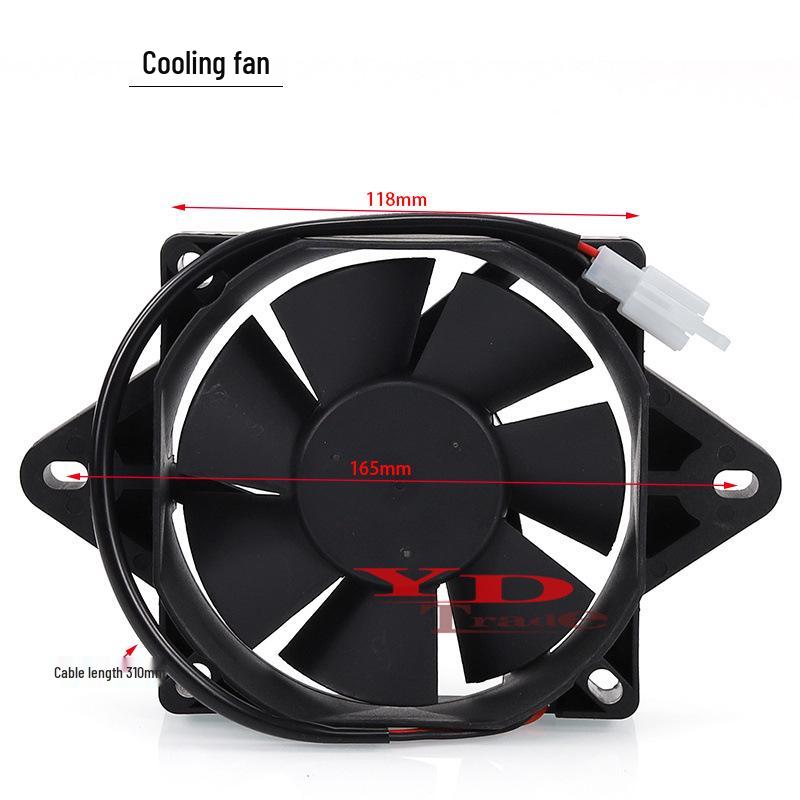

ATV Beach & Off-road Motorcycle Water-cooled Fan Radiator