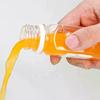 Bottiglie di Plastica Vuote per Succhi con Tappi Bottiglie d'Acqua Trasparenti Contenitori per Bevande all'Ingrosso con Coperchi Spremiagrumi Bere Contenitore per Latte Marmellata