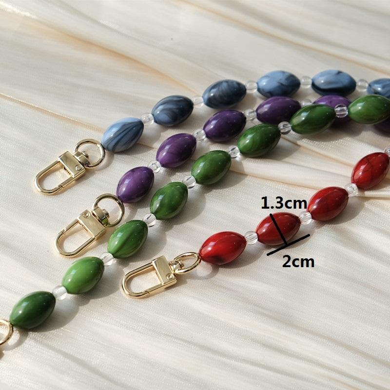 New Phone Accessory Cellphone Part Chain Anti Lost Universal Bead Lanyard Shoulder Neck Crossbody SmartPhone Strap Case Chain