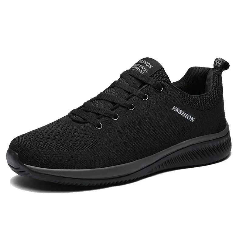 Men Shoes New Mesh Breathable Men'S Casual Shoes Comfortable Non-Slip Lightweight Moccasins Men Jogging Sneakers Size 35-50