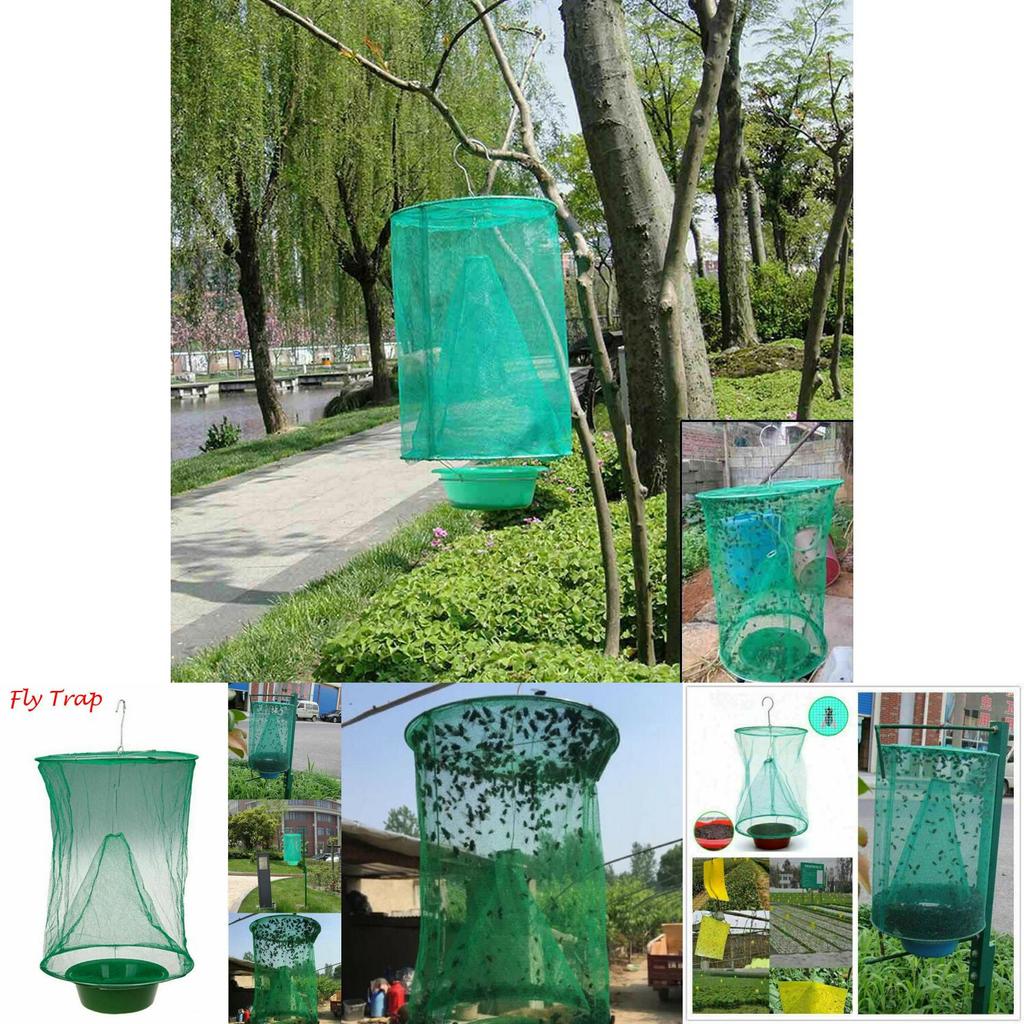 Effective Outdoor Fly Trap Durable Killer Bug Cage Net For Horse Yards And Farms