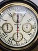 Clock Nautical Style Brass & Wooden Wall Clock World Time Clock Wall