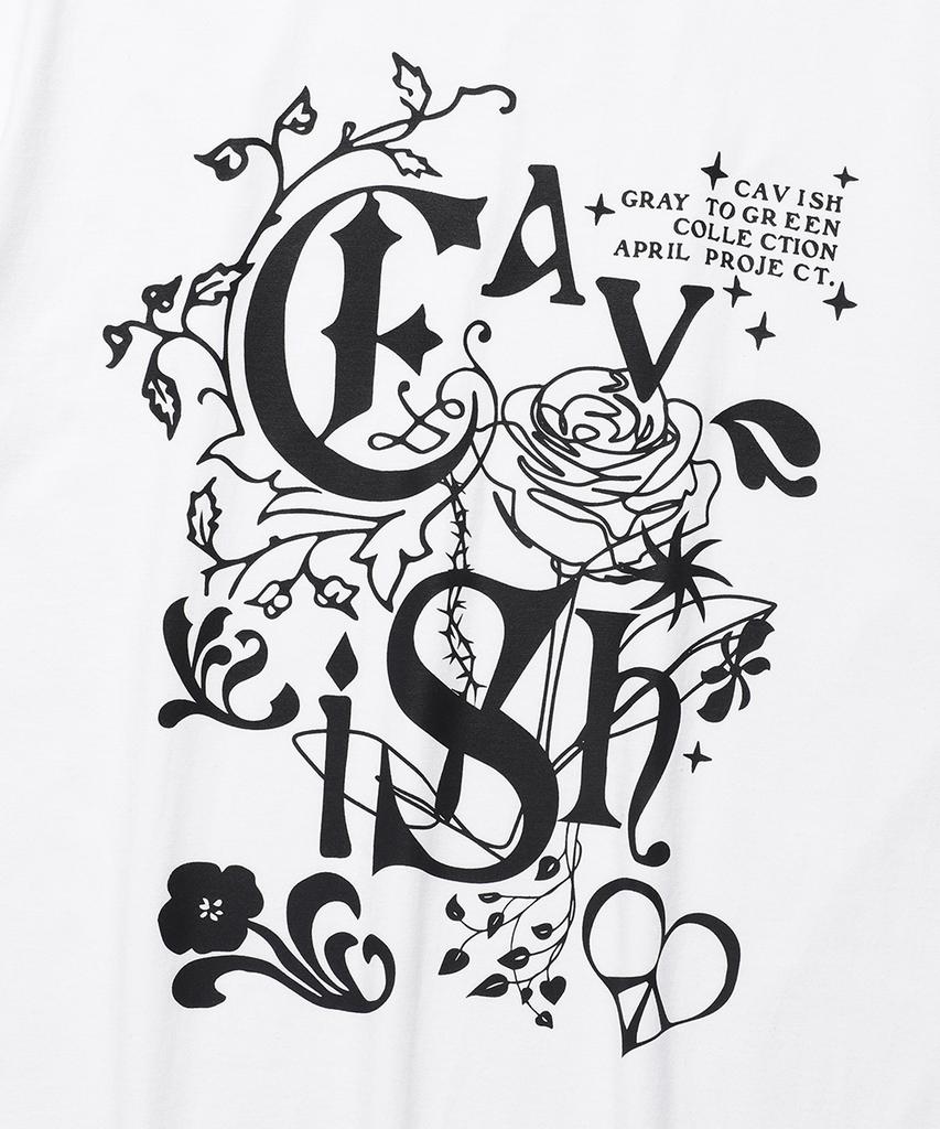 CAVISH Ivy Ss Tee White(Cv2Emut521B)
