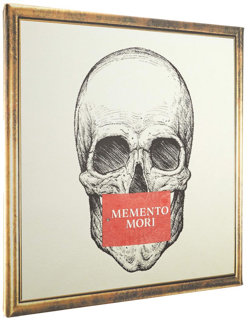 Simple Skull Art 57cm x Made in Stylish Interior Living Room Pop Fabric Panel, 57cm, Large, Japan, Poster, Decor, Decor, Art, Rock, Panel,