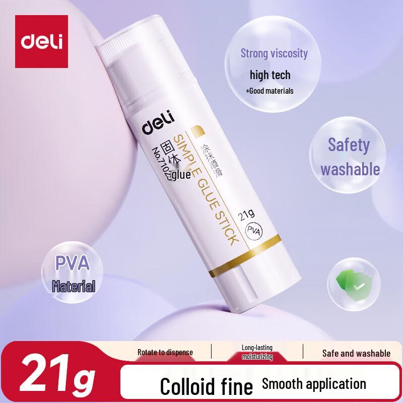 Deli 21g PVA Solid Glue Stick