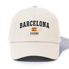 Pc BARCELONA Print Baseballkappe für ErwachseneMinimalistischer Retro-Stil Lässig Weich Verstellbar Dad HatPerfekt als Geschenk
