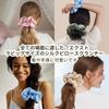 LILYSILK Oversized Silk Hair Voluminous Hair Tie for Adult Large Natural Silk 6A Grade Hair Gentle On Gift Scrunchie, Silk-Filled, Women, 100%