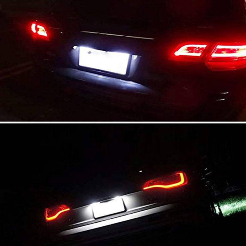 Buy LED License Plate Light Audi A4 8E B6 B7 A3 8P A6 4F Q7 Number