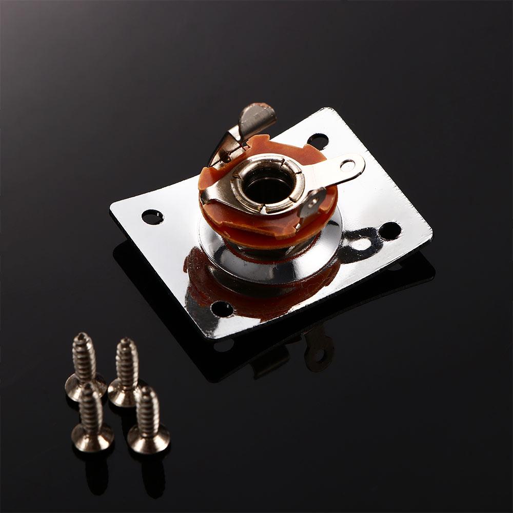 

for Electric Guitar Guitar Replacemnet Jnput Jack Outputing Jack Stereo Jack Output Socket золотий