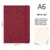 High-value Notebook Printed Leather Notepad Cute College Student Postgraduate Entrance Examination Meeting Minutes Book