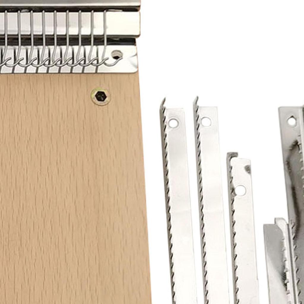 Drewniany Regulowany Mały Krosno Rękodzieło Zestaw Narzędzi do Naprawy Włóczki Dzianiny Akcesoria do Maszyn Szyjących