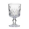European Style Carved Shochu Glass Wine Glass With Feet For Liquor, One Mouthful Of High Foot Baijiu Tequila Goblet