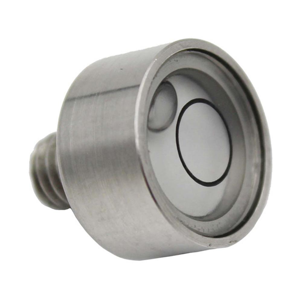 Spirit Level Bubble Metal Bubble Level with Protrusion Aluminum and Steel Two Materials
