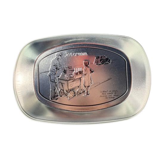 

Ретро жестяная тарелка, сервировочный поднос из нержавеющей стали, круглые тарелки для приправ, тарелка, кухонный гаджет для фруктов, десертов, жареной курицы F