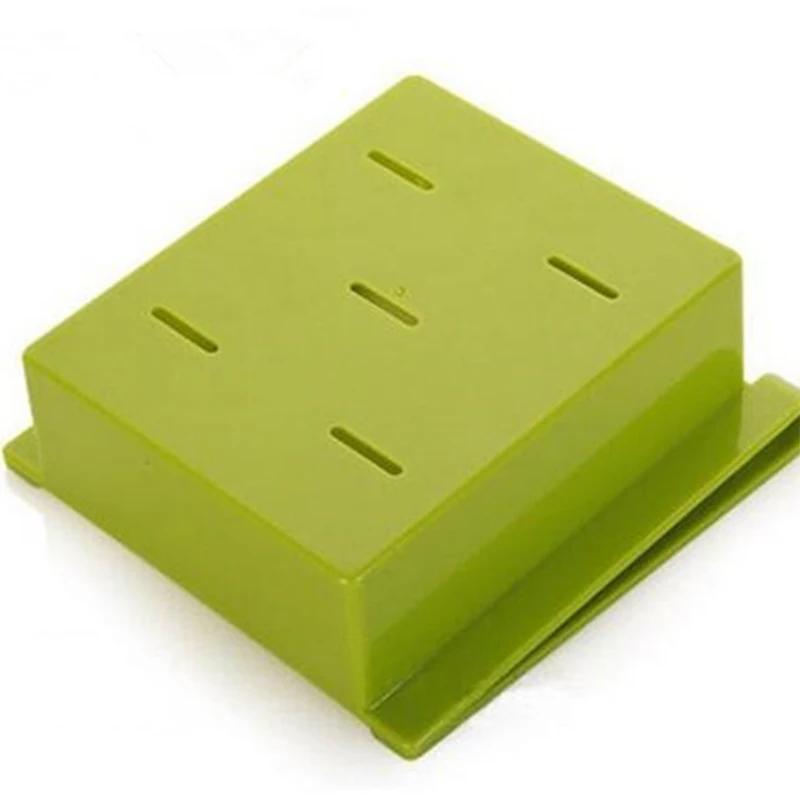 

1pc-Refrigerator Storage Box Kitchen Accessories Space-saving Cans Finishing Four Case Organizer Creative Twitch Type Glove Box зелёный