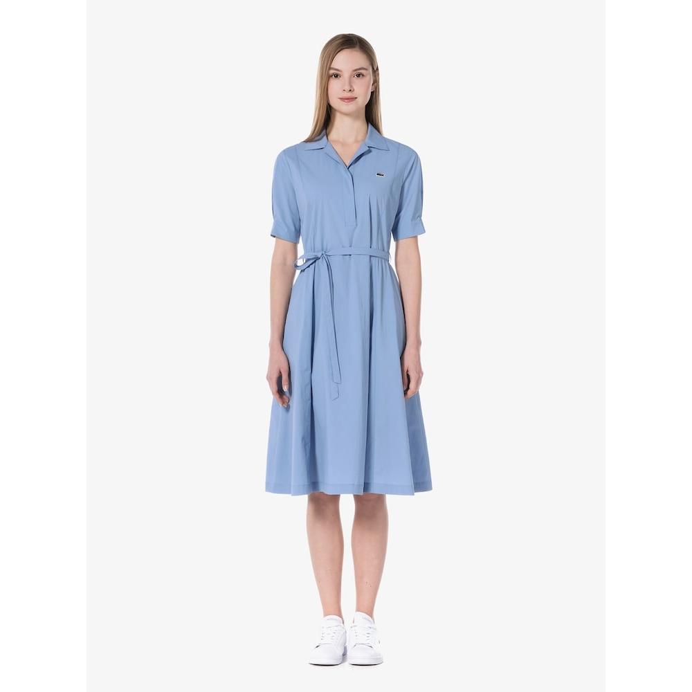

LacoSte Women S Flared Short Sleeve Shirt dreSS Ef135e 54g Hbp q2nEf135e 54gHbp 034