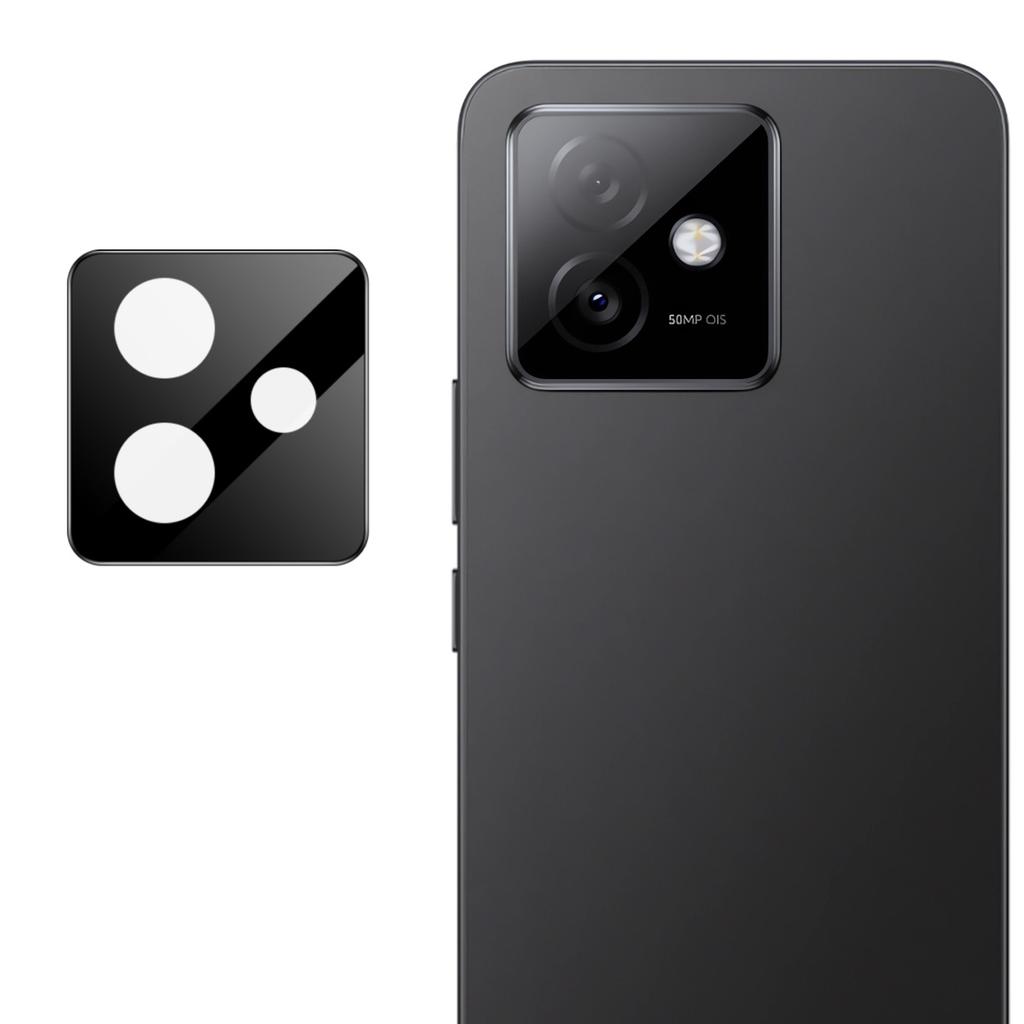 IMAK For Honor X60 GT 5G Tempered Glass Camera Lens Protector with Self Positioning Frame (Black Version)