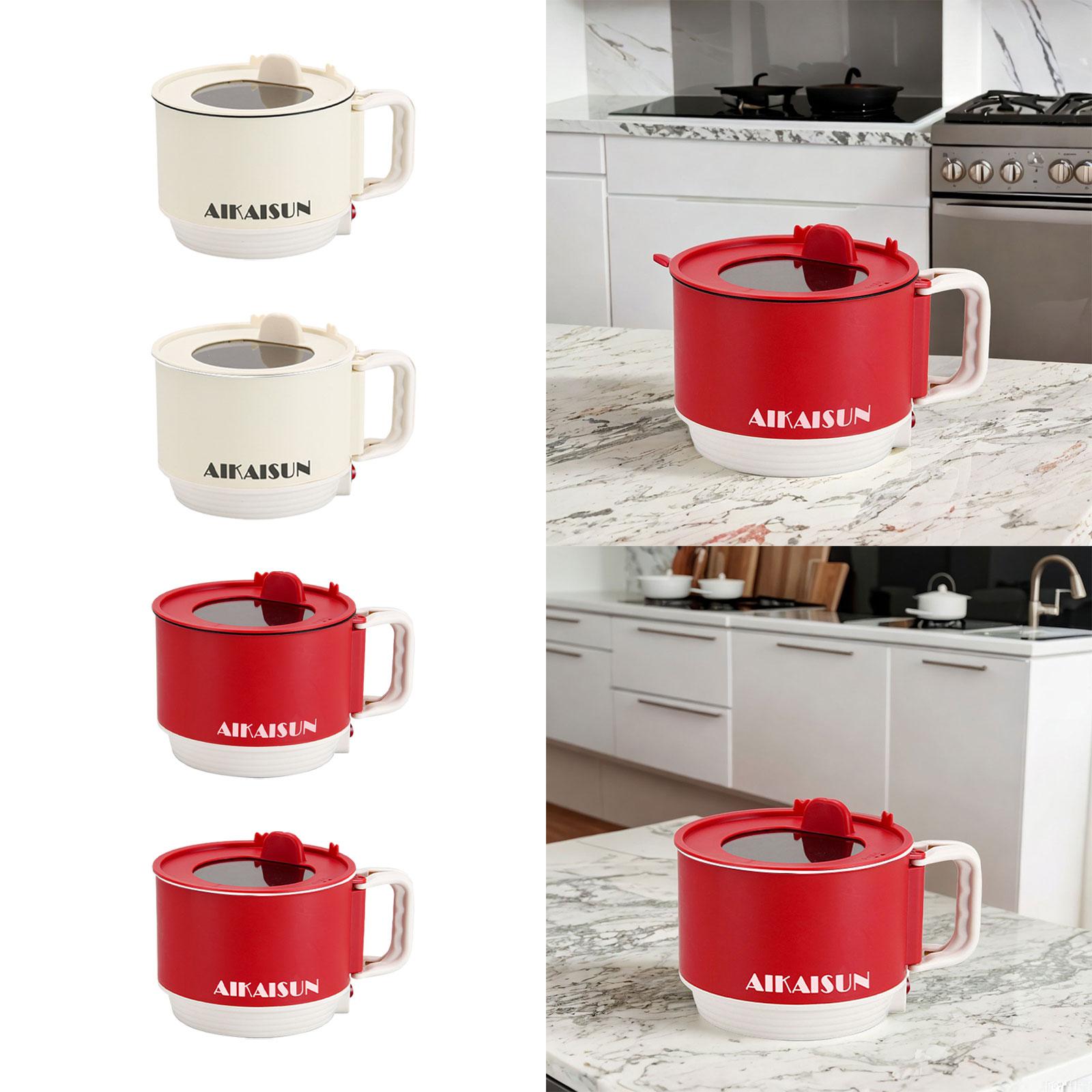 Электрический хот-пот бытовая антипригарная портативная электрическая плита 1 — фото 5