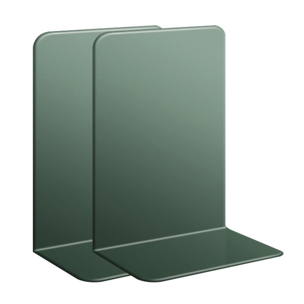 2Pcs Set Candy Color Bookends Transparent Acrylic Book Organizer Convenient Book Holders  Bookshelf