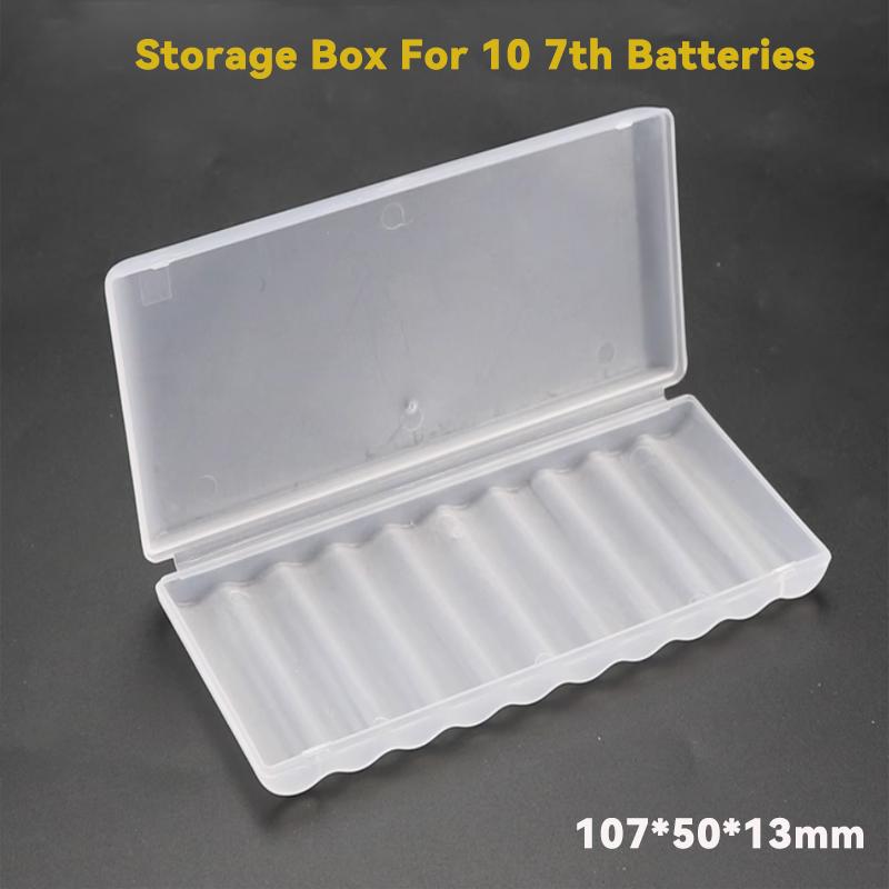 4/6/8/10 Grid 5/7 Battery Storage Box Transparent Portable Storage Box Jewelry Box Screw Box Parts Box Tool Box