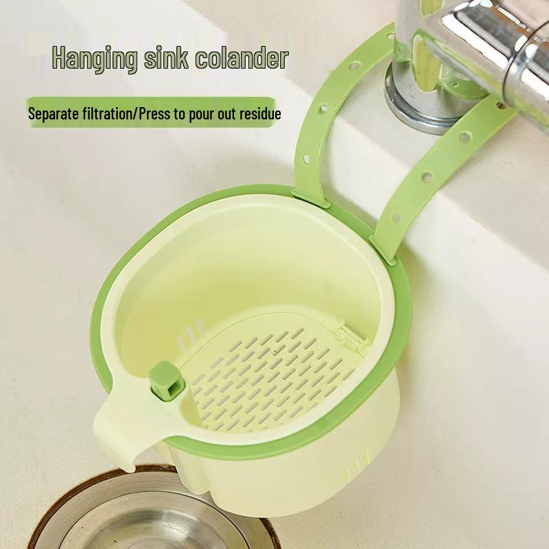 Multi-Functional Kitchen Sink Drain Basket: New Hanging Design for Food Filtering