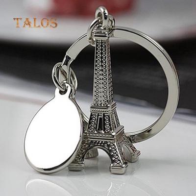 Retro Mini Parigi Torre Eiffel Modello Ciondolo Portachiavi Portachiavi Portachiavi Portachiavi Ciondolo a sospensione