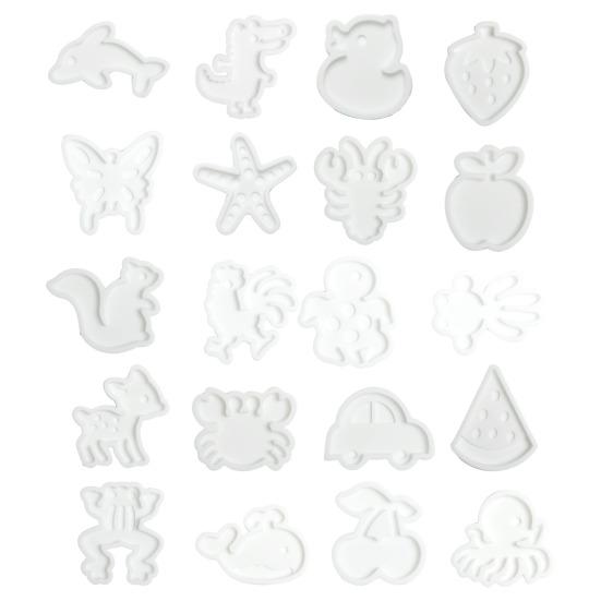 Water Elf Toy Mold DIY Handmade Gel Water Pet Toy Making Mold Kids Animal Fruit Shape Crafts Maker Mold Boys Girls Birthday Gift