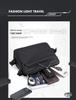 Men's Minimalist Water-Repellent Crossbody Bag - Fashionable, Large-Capacity Shoulder Messenger for Business