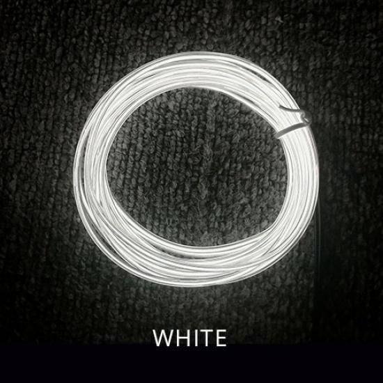 LED Strip 1M 2M 3M 4M 5M 10M 20M Neon Light Light Ribbon LED String Flexible Wire Rope Tube Waterproof With AA Battery