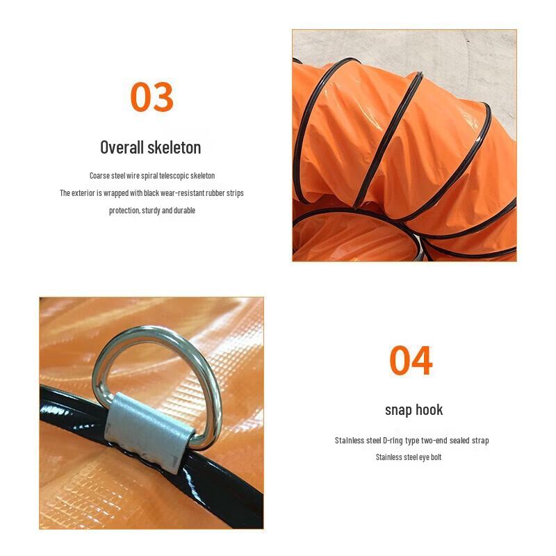 Bingyu JY-342 PVC Flexible Industrial Ventilation Duct