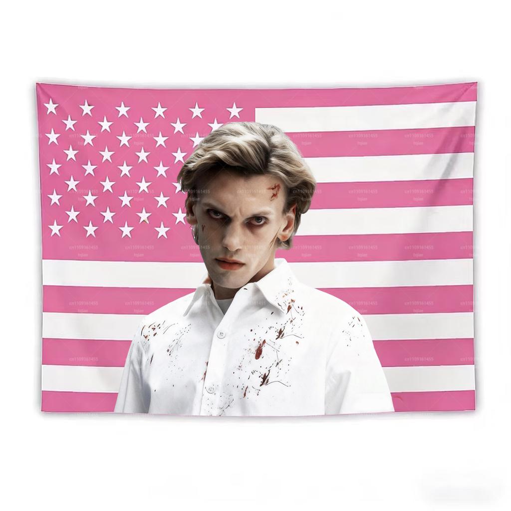1pc 0001 Flag Tapestry Movie Themed Bedroom Living Room Bar Restaurant Party Wall Decor
