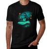 Space Surfer TShirt UV Protection Outdoor Tee Shirt