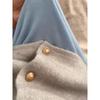 Women's Unique Blue Knit Sweater Top - Autumn/Winter 2026, Brightens Skin, Super Stylish