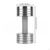 Metal Dumbbell Ornament Stainless Steel Mini Display Adjustable Design Fitness Small