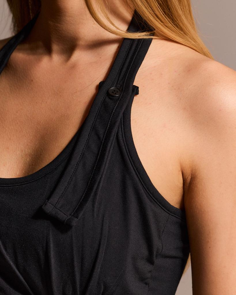 Kulsiseu Cs Halter Sleek Dress-008