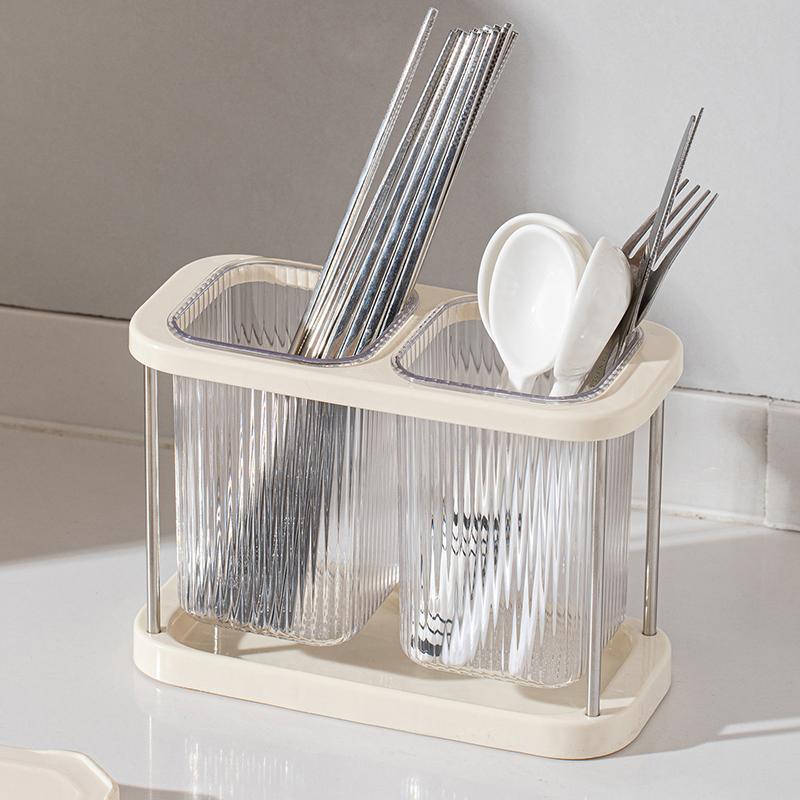 Kitchen Chopstick Rack Drain Fork Spoon Storage Box Household Chopstick Holder Drain Fork And Spoon Storage Box