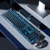 Mechanical Desktop Gaming Keyboard & Mouse Set for PC and Laptop