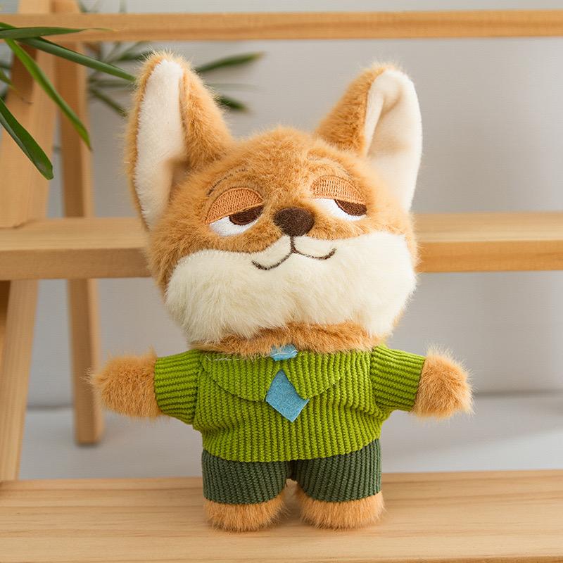 

Новий Божевільний Звірополіс Поліцейський Кролик Джуді Лис Нік Блискавка 14cm