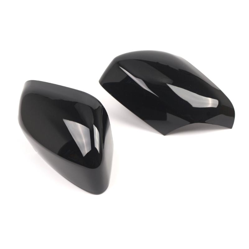 1 Pair Front Door Wing Mirror Cover Caps for 2007-2014 39894341 39894354 Replacement Rear View Mirror Cover