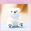 Bear Arctic Plush Backpack Keychain Toy Cute Animal Bag Decorations Pendant